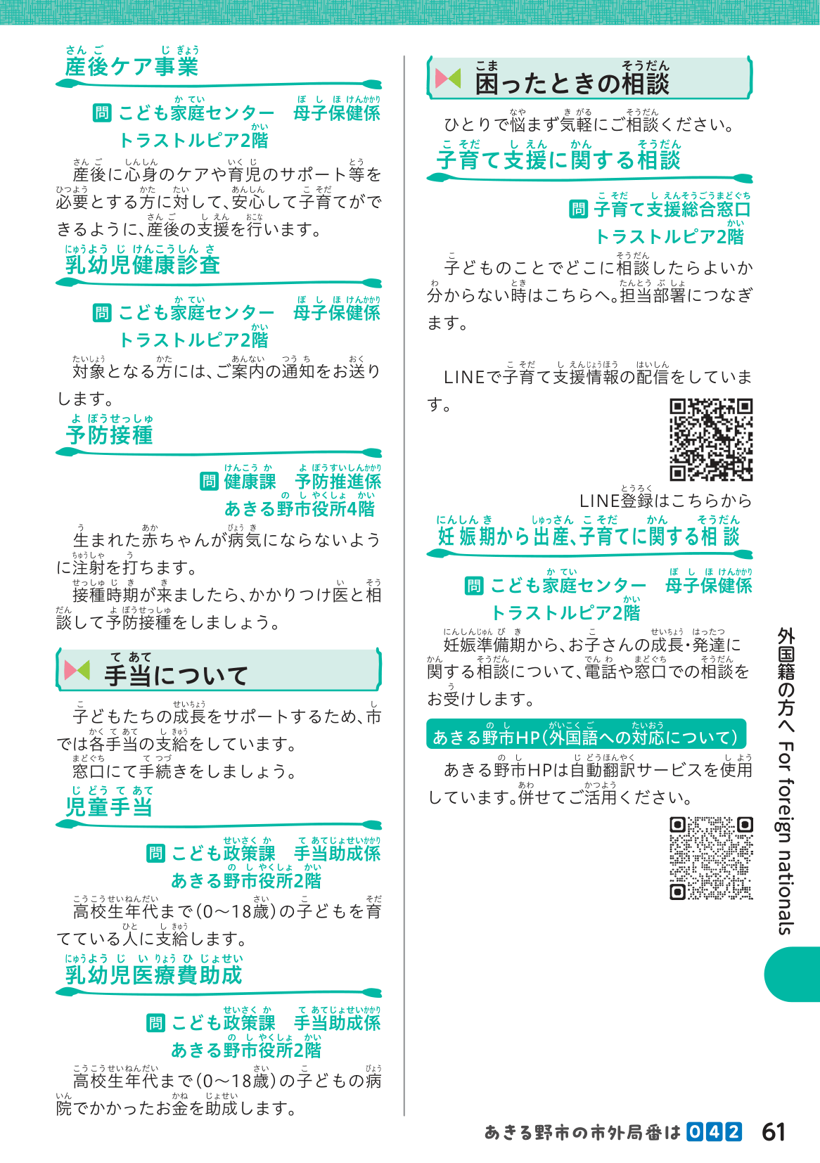 子育て支援ガイドブック ページ62