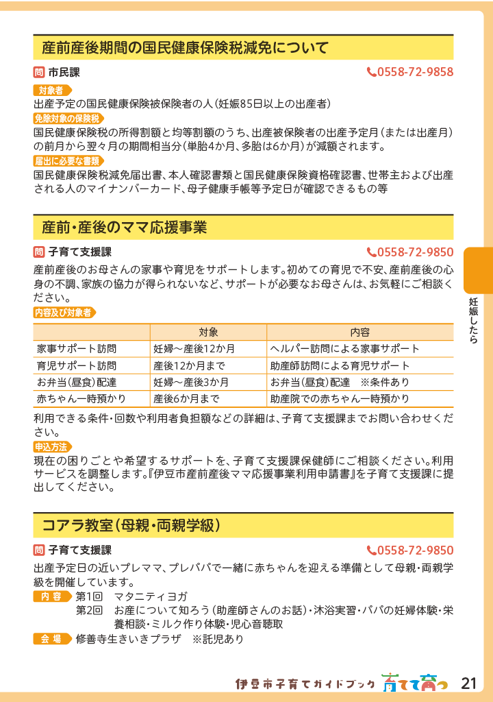 伊豆市子育てガイドブック2026 ページ22