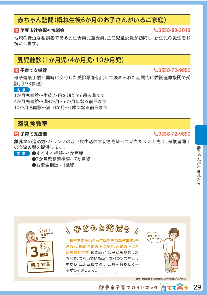 伊豆市子育てガイドブック2026 ページ30